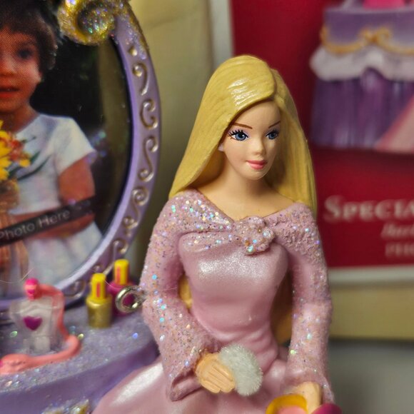 Hallmark Keepsake Barbie Special Memories Ornament Photo Holder Dated 2003 - Picture 7 of 9